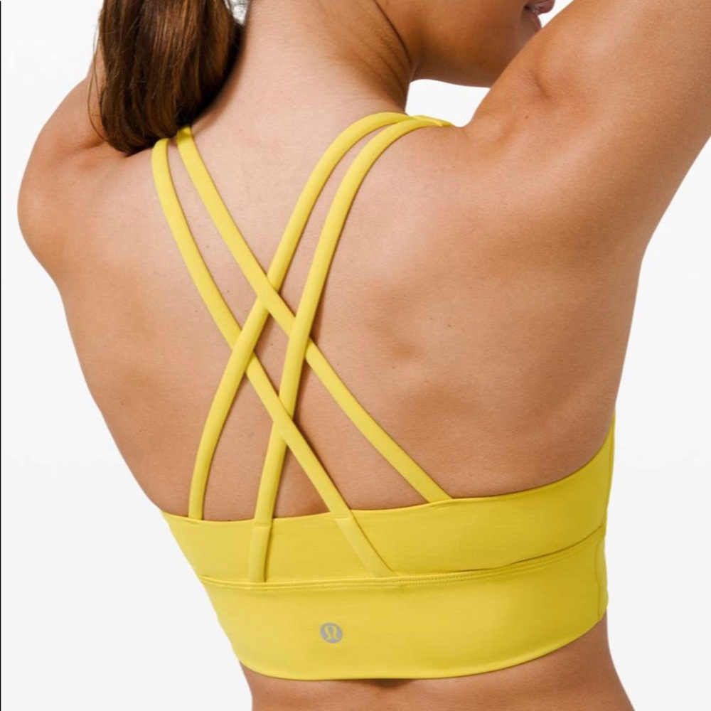 NWT Lululemon Long Line Energy Bra